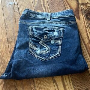 ALTERED 18/28 Silver Jeans Elyse Slim Boot